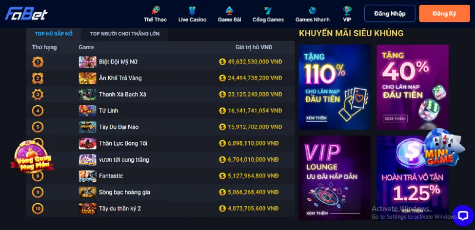 Hình ảnh minh họa chiến thắng jackpot lớn tại i9bet100 nổ hũ